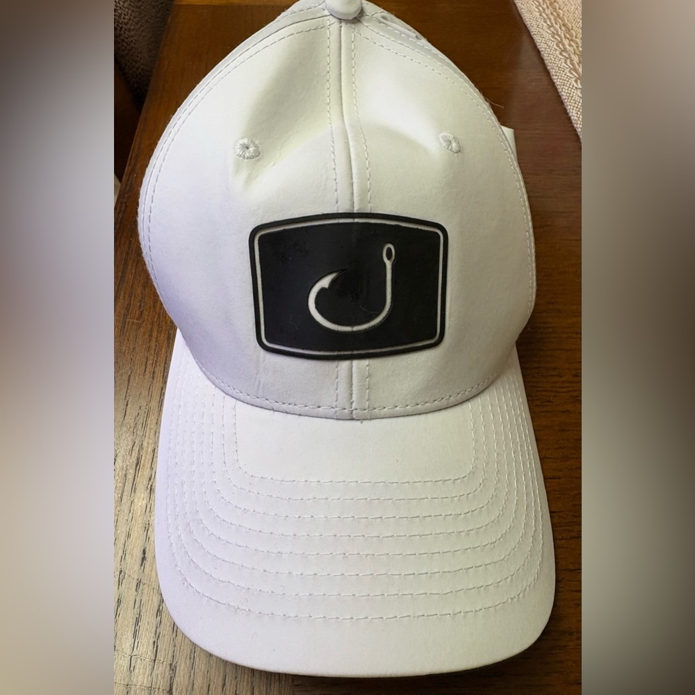 Avid Gear White & Black Mesh Adjustable Hat